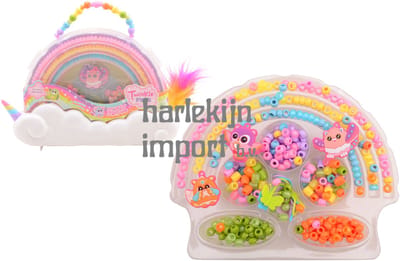 Johntoy kralenset Twinkle Pets Unicloud - creatieve speelset kinderen.