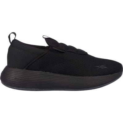 Reebok Dames DMX Comfort Slip-on Sneakers (Zwart/Grijs)