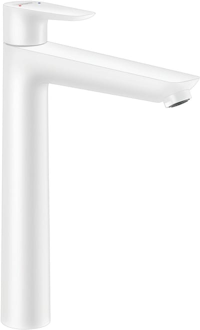 Hansgrohe Talis e 1 greeps wastafelmengkraan - 240 zonder afvoer - mat wit