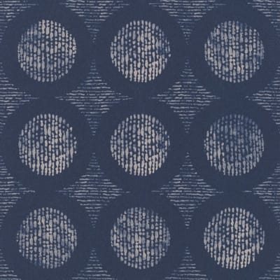 Retro behang blauw rasch 862232
