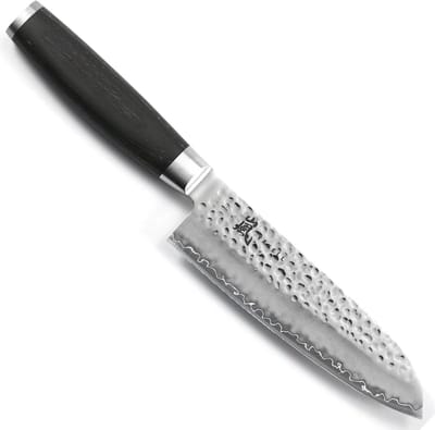 Yaxell Taishi – 2-delige Messenset – Santokumes 16,5 cm & Universeelmes 12 cm – VG-10 – Gehamerd Lemmet – Japanse Perfectie