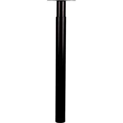Duraline Meubelpoot Verstelbaar Staal 5,6x70-110cm Zwart
