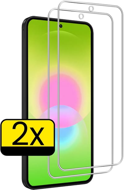 Screenprotector - Geschikt voor Samsung Galaxy A27 - 2 Stuks - Extra Sterk - Beschermglas - Gehard Glas - Tempered Glass - Screen Protector