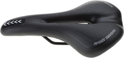 Nixnix® - MTB Mountainbike Sport Gel Zadel - Zwart - Sportfiets