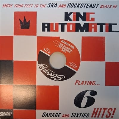 King Automatic - Playing...6 Garage And Sixties Hits (10" LP)