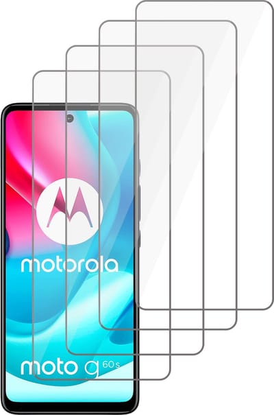 Screenprotector geschikt voor Motorola Moto G60 / G60s / G40 - Gehard Glas Beschermglas Tempered Glass Screen Protector - 4 Stuks