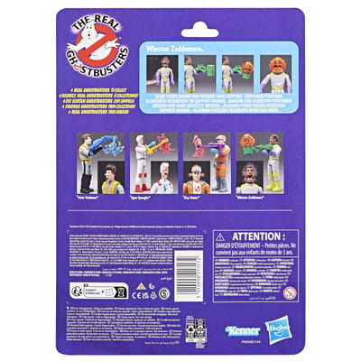 Winston Zeddemore & Scream Roller Ghost - Fright Features - The Real Ghostbusters - Kenner Classics