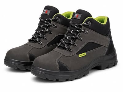 Honeywell Bacou Peak AMG S3 CI SRC V82 Werkschoenen – Lichtgewicht – Zwart/Geel – Maat 48