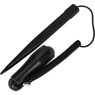 Stylet Résistif Noir en Plastique Haute Sensibilité pour Écran Tactile de Navigation de Voiture
