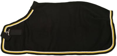 MHS Paardendeken Showfleece Deken zwart 100 cm