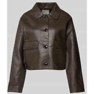 Jack in leerlook, model 'Romana'