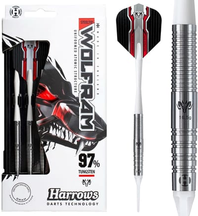 Tungsten Soft Tip Darts Set 97% - Professionele Dartpijlen met Shafts, Flights en Koffer