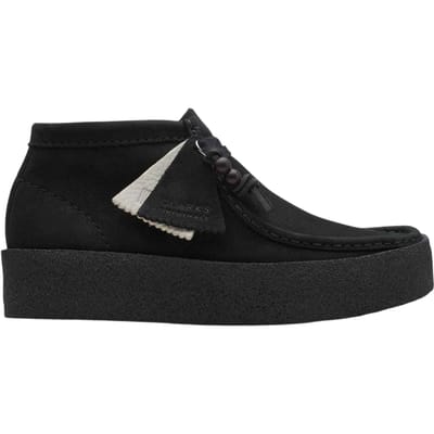 Clarks Wallabee-nubucklaarzen voor heren (Zwart)