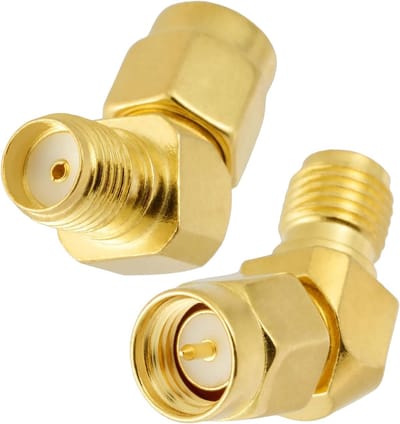 Antenne Adapter - RF Connector - Signaal Verbinding - 135 Graden Hoek - 50 Ohm