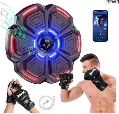 RFWR® Muziekboksmachine voor Volwassenen met 9 Snelheidsmodi en Bluetooth
