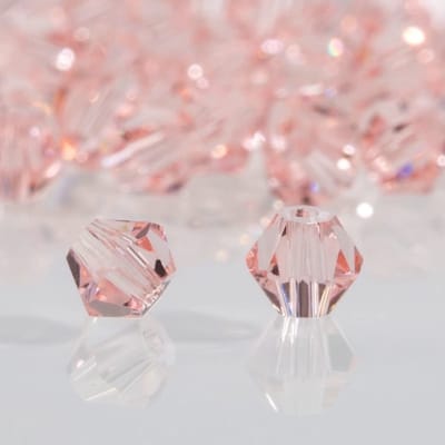 Facet glazen kralen,kleurrijke glazen kralen,ronde kunstkralen,meerkleurig,gesorteerde kralen,gemengde knutselkralen voor handwerk,armbanden,sieraden,oud roze