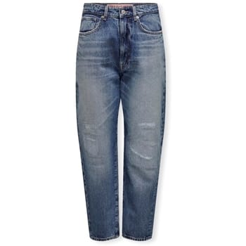 Straight Jeans Only Irvine Jeans - Medium Blue Denim