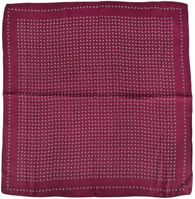 Satijnlook Sjaal - Bordeauxrood | 65 x 65 cm | Polyester | Fashion Favorite