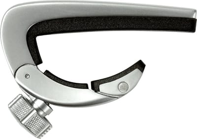 Dunlop DPCSC Pivot Capo voor Elektrische en Akoestische Gitaar Satin Chrome