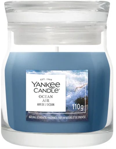 Yankee Candle - Ocean Air Small Jar Geurkaars - tot 30 branduren