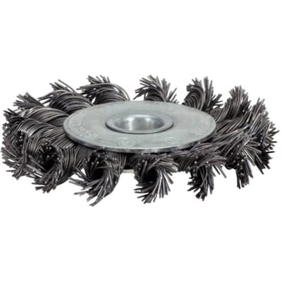 KS Tools 340.0045 Roestvrij stalen draadborstel 0,5 mm, Ø 100 mm