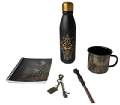 Harry Potter - Geschenkset (Fles + Mok + Notitieboekje + Balpen + Sleutelhanger)