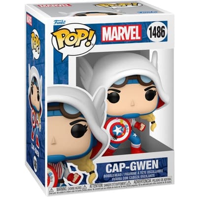 Captain America - Cap-Gwen vinylfiguur 1486 - Funko Pop! - Funko Shop Europe