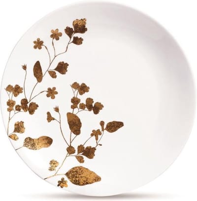 Wedgwood - Vera Wang Jardin Ontbijtbord - 20cm - Wit & Goud