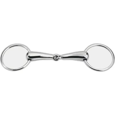 2-rings paardenbit met schuifmondstuk Feeling