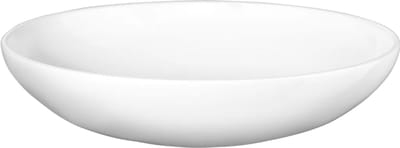 Asa Selection - Diepe Borden A Table, Pastaborden & Soepborden - Pasta Plate, Fine Bone Porselein - Wit, Vaatwasserbestendig - Ø 22 cm, 4 Stuks