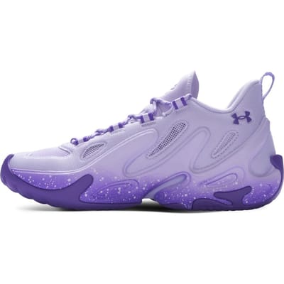 Under Armour Curry 13 AP Demping Basketbalschoenen Unisex sneakers Paars 6015002-536 44 gray