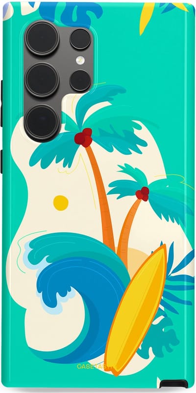 Casetastic Hoesje Geschikt voor Samsung S24 Ultra - Stijlvolle Beschermende Duo-layer Case - Golvennoot