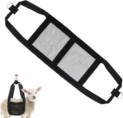 Livestock Sling Hammock - Grooming Hammock - Adjustable Weighing Strap - Nylon Baby Scale voor Kalveren - Weighing Belt voor Livestock - Weegaccessoires voor Dieren