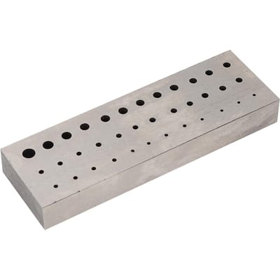36 Gaten Staal Boren Graveren Gaten Ponsen Plaat Horloge Reparatie Accessoire Gereedschap gray