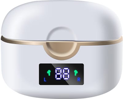 Draadloze Bluetooth 5.0-hoofdtelefoon met dubbele dynamische luidsprekers