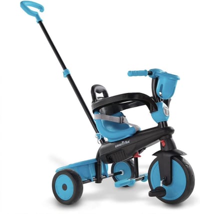 3-in-1 multifunctionele driewieler voor peuters van 15 tot 36 maanden – blauw