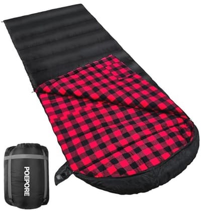XXL Slaapzak voor Volwassenen - Waterdicht en Warm voor 3-4 Seizoenen | Camping en Outdoor 230x90 cm