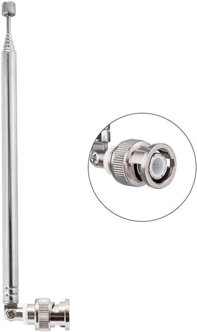 Telescopische Antenne - Radio Zendmast - Signaal Ontvangen - 7 Secties Uitschuifbaar - 68.5 cm - Zilver