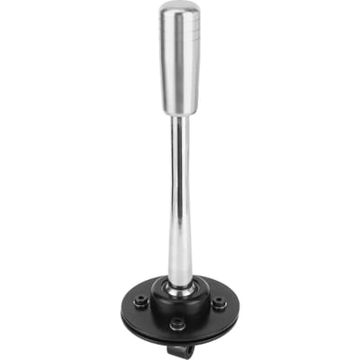 265mm 10.4in Levier de vitesses court réglable Bouton de levier de vitesses Remplacement Convient pour Série 3 5 E30 E36 E46 E34 E39 Z3Argent argenté
