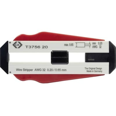 T3756 20 Draadstripper Geschikt voor: PVC-draden, PTFE-draden 0.20 mm (max) PVC Geschikt voor merk C.k