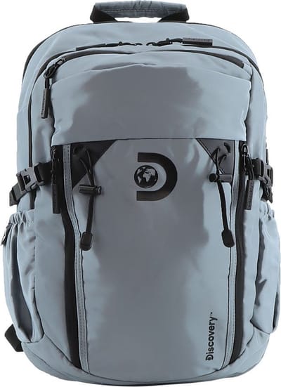 Discovery Rugzak voor Laptop 15 inch | Rugtas Metropolis - D00213 - Grijs - Grijs