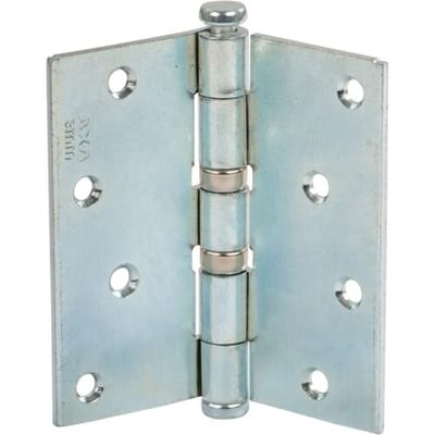 Kogelscharnier - Gegalvaniseerd - Staal - AXA - AXA Kogellager1531 rechte hoek 102x102mm staal gegalvaniseerd
