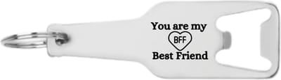 Akyol - you are my best friend flesopener - Vriend - familie - cadeau - 105 x 25mm