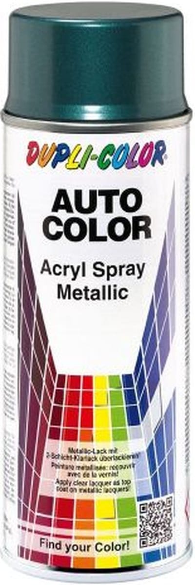 Dupli-Color - AutoColor autoreparatielak spray - 30-0500 - 400 ml - groen metallic