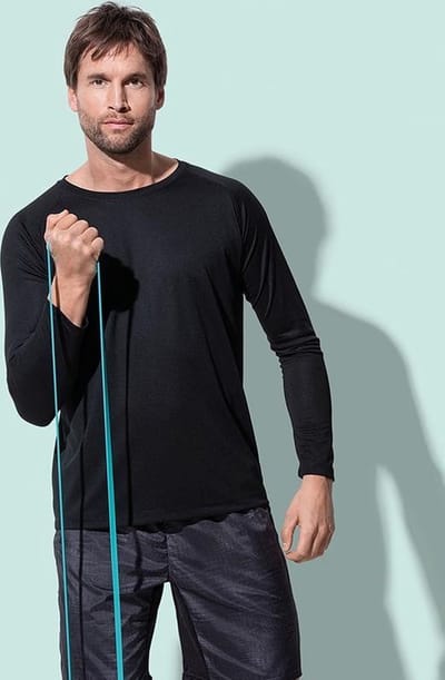 Stedman Active 140 Long Sleeve S8420 - White - L