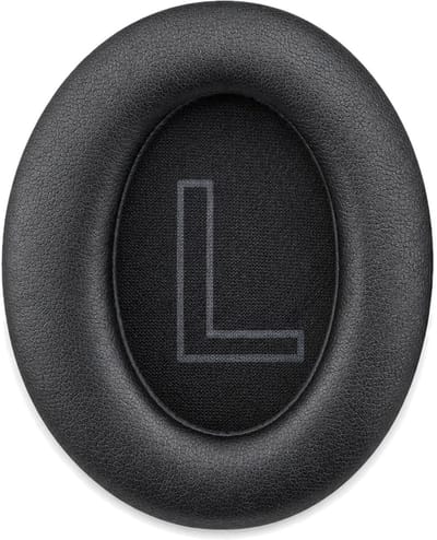 Set Oorkussens voor Soundcore Koptelefoon - Q11i Oorkussen - Kunstleer met Traagschuim - Zwart