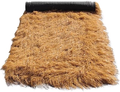 Kunstgras Rol - Synthetisch Riet - Tiki Bar Decoratie - Vlamvertragend en Waterdicht - 1m x 2m - Geel