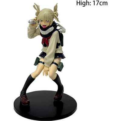 My Hero Academia no Hero Academia Himiko Toga JK PVC Actiemodel Age of Heroes Deku Vechter Verzamelaar Model 17cm