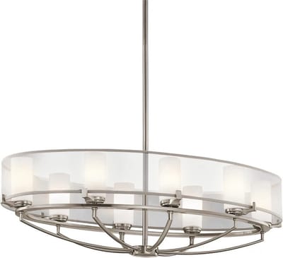 Kichler LED Kroonluchter | 3W 3000K 2400Lm 830 | Dimbaar | Classic Pewter