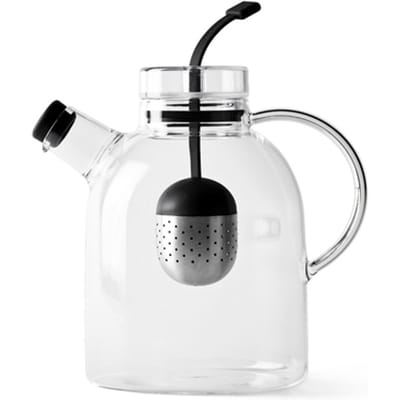 Audo - Kettle glazen theepot - 1,5 L - transparant